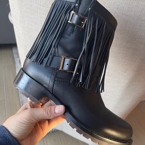 Valentino Moto Booties